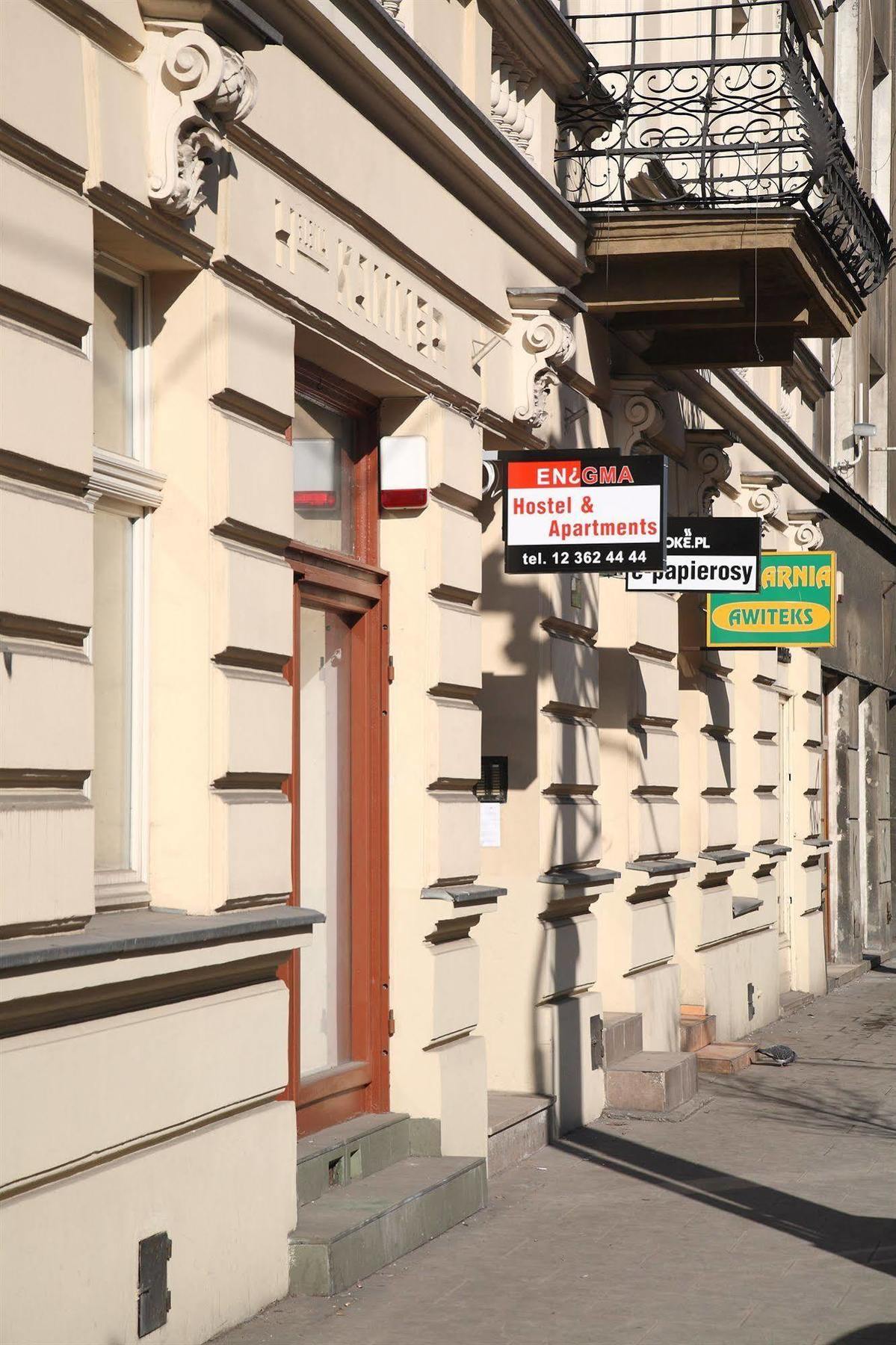 Enigma Hostel Krasków Eksteriør bilde